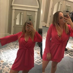 Hot Pink Topshop Dress